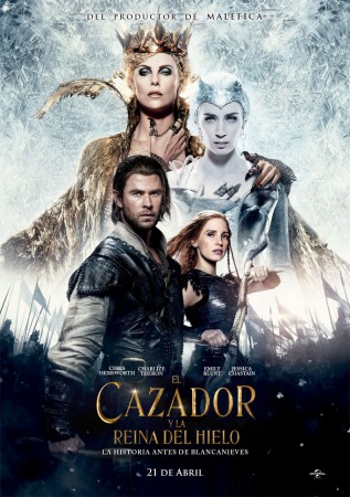 Poster Oficial Latino de 'El Cazador y la Reina de Hielo'